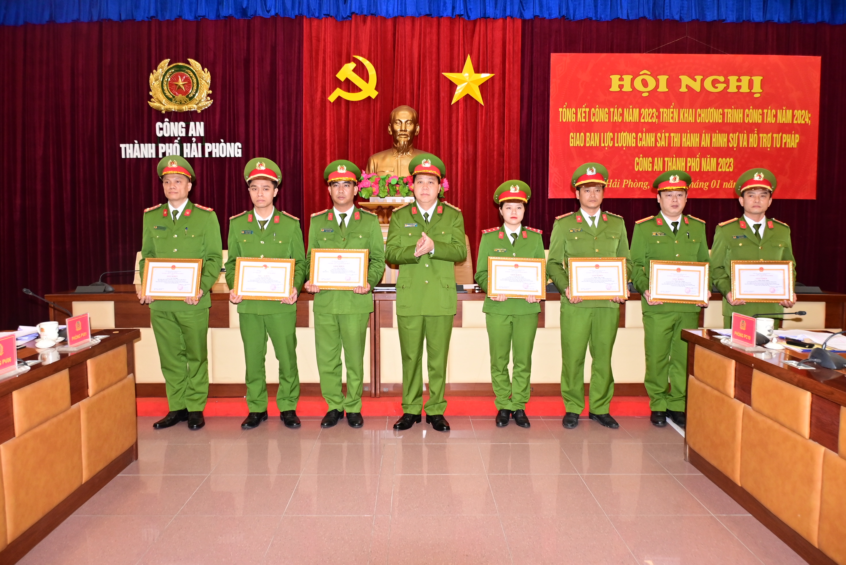 Lực lượng Cảnh sát THAHS&HTTP triển khai chương trình công tác năm 2024